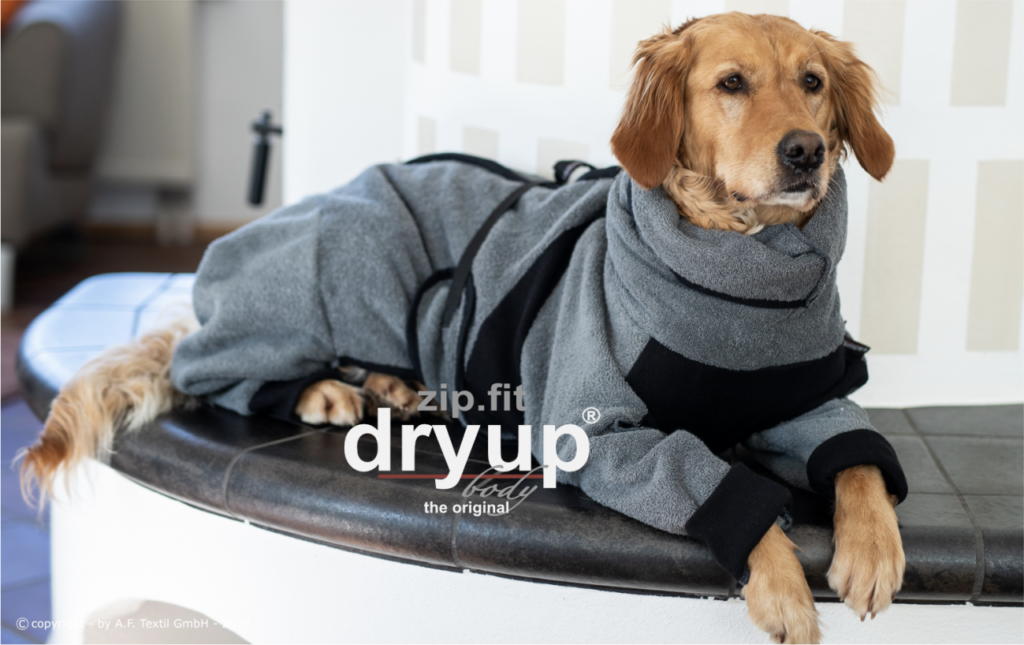 @actionfactory DRYUP Body Zip.Fit - Bunterhund Tierbedarf